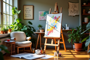 Créer un espace inspirant au cœur de votre maison atelier