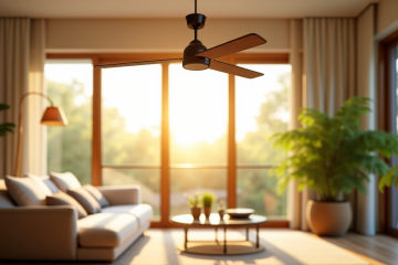 Alternative à la climatisation : pourquoi le ventilateur de plafond fait son grand retour dans nos salons