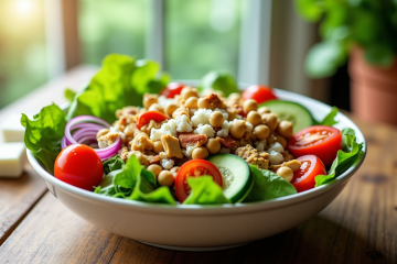 7 idées de salades complètes pour un déjeuner équilibré