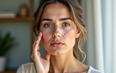 Taches brunes : pourquoi apparaissent-elles sur le visage
