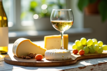 Quel fromage servir à l’apéritif avec un vin blanc sec
