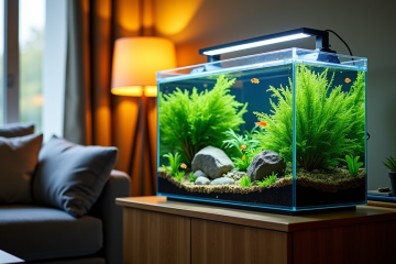 Combien de temps faut-il éclairer un aquarium