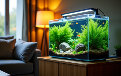 Combien de temps faut-il éclairer un aquarium